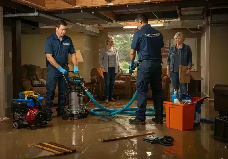 Basement Water Extraction and Removal Techniques process in McConnellstown, PA